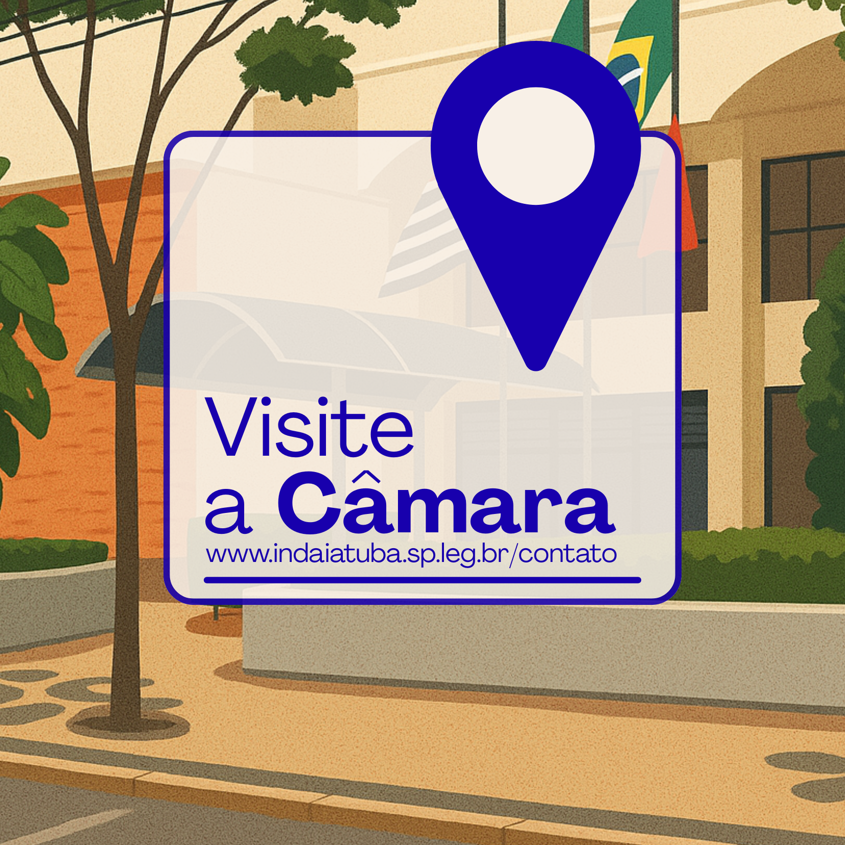 Visite a Câmara retoma atividades em 2026