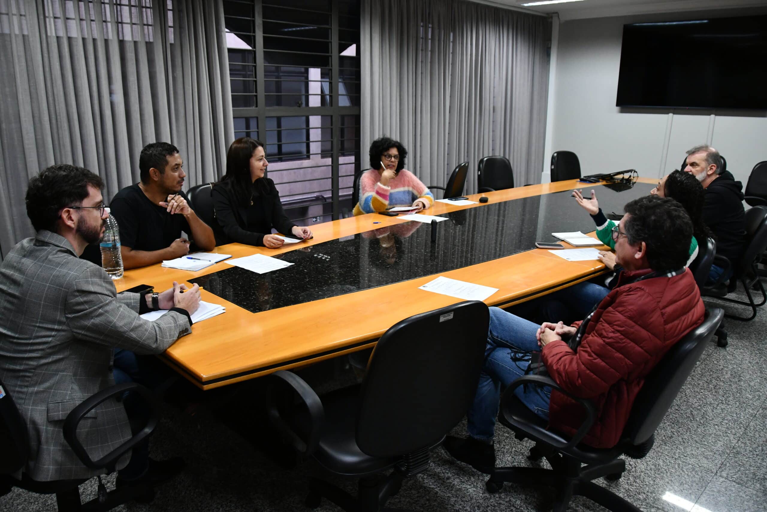 Professores visitam a Câmara e alinham participação no projeto “Escola do Legislativo”