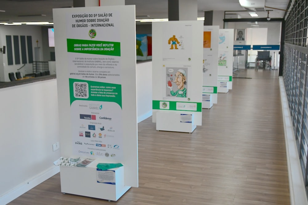 Câmara abre as portas para exposição de obras sobre doação de órgãos