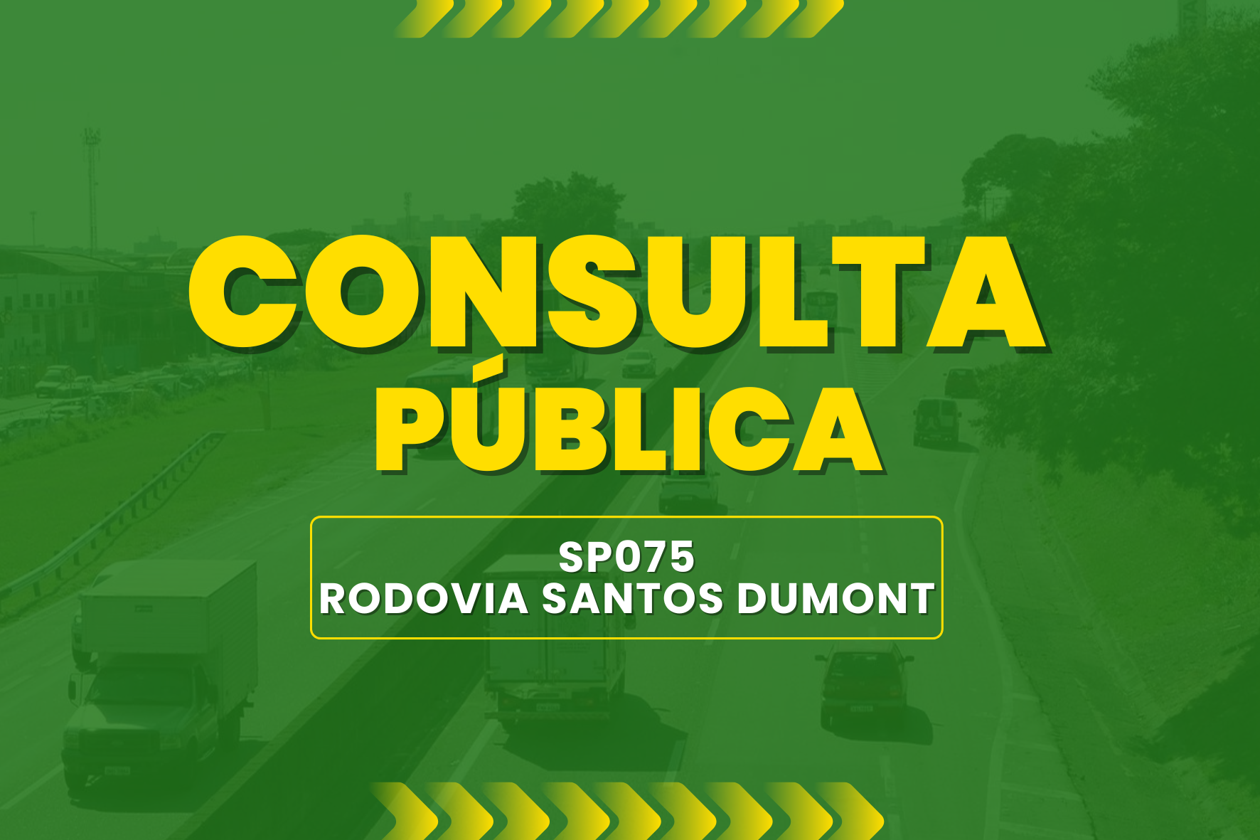 Comissão da SP075 lança consulta pública sobre a Santos Dumont