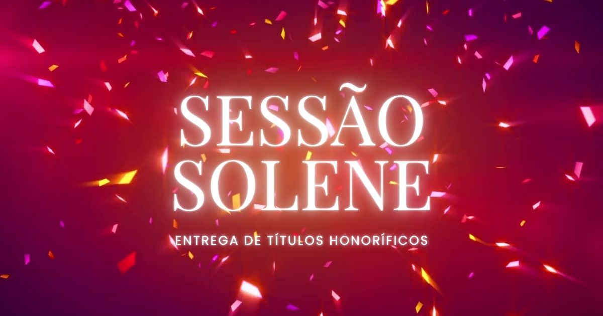 Sessão Solene homenageia 12 cidadãos no dia 27