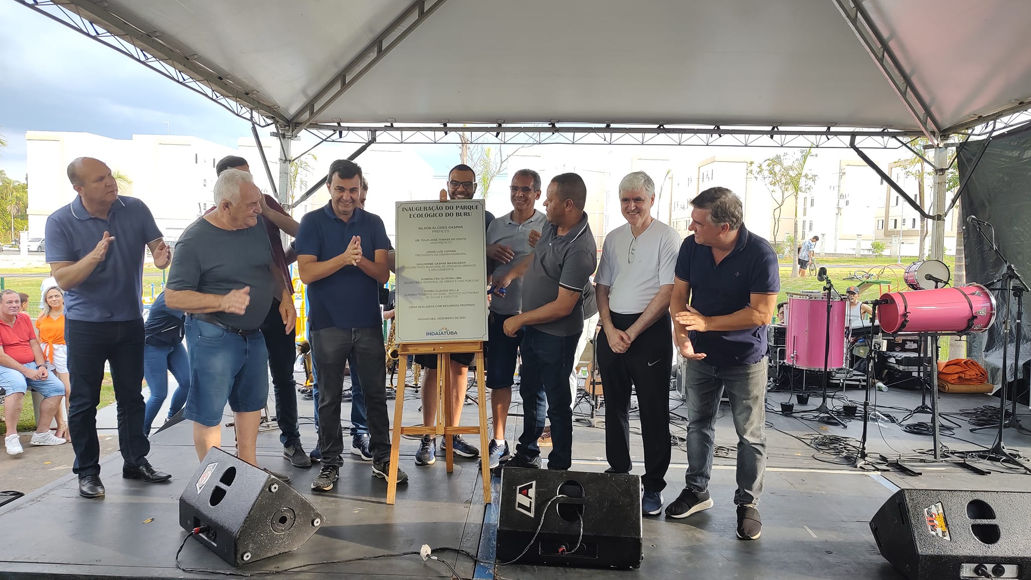 Legisladores acompanham inauguração do Parque do Buru